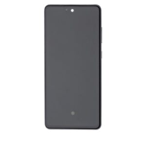 displej samsung galaxy a72 (s rámčekom, awesome black, originál)