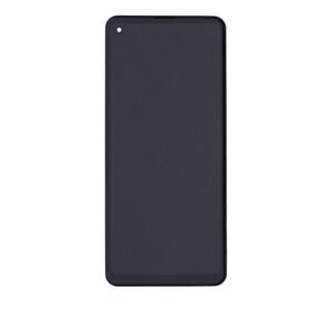 displej samsung galaxy a21s (s rámčekom, Čierna, originál)