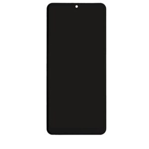 displej samsung galaxy a31 (s rámčekom, Čierna, originál)