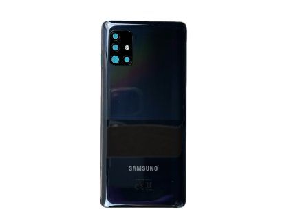 zadný kryt samsung galaxy a51 5g (Čierna, originál) zadný kryt samsung galaxy a51 5g (Čierna, originál)