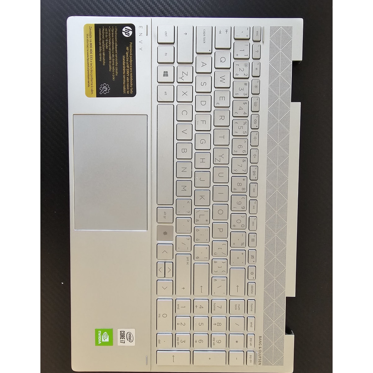 hp envy x360 15 ed palmrest s klávesnicou a touchpadom HP ENVY x360 15-ed palmrest s klávesnicou a touchpadom