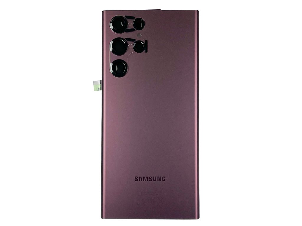 zadný kryt samsung galaxy s22 ultra (s908) (service pack) (burgundy) zadný kryt samsung galaxy s22 ultra (s908) (service pack) (burgundy)