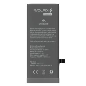 batéria iphone se 2022 (podpora konfigurace)